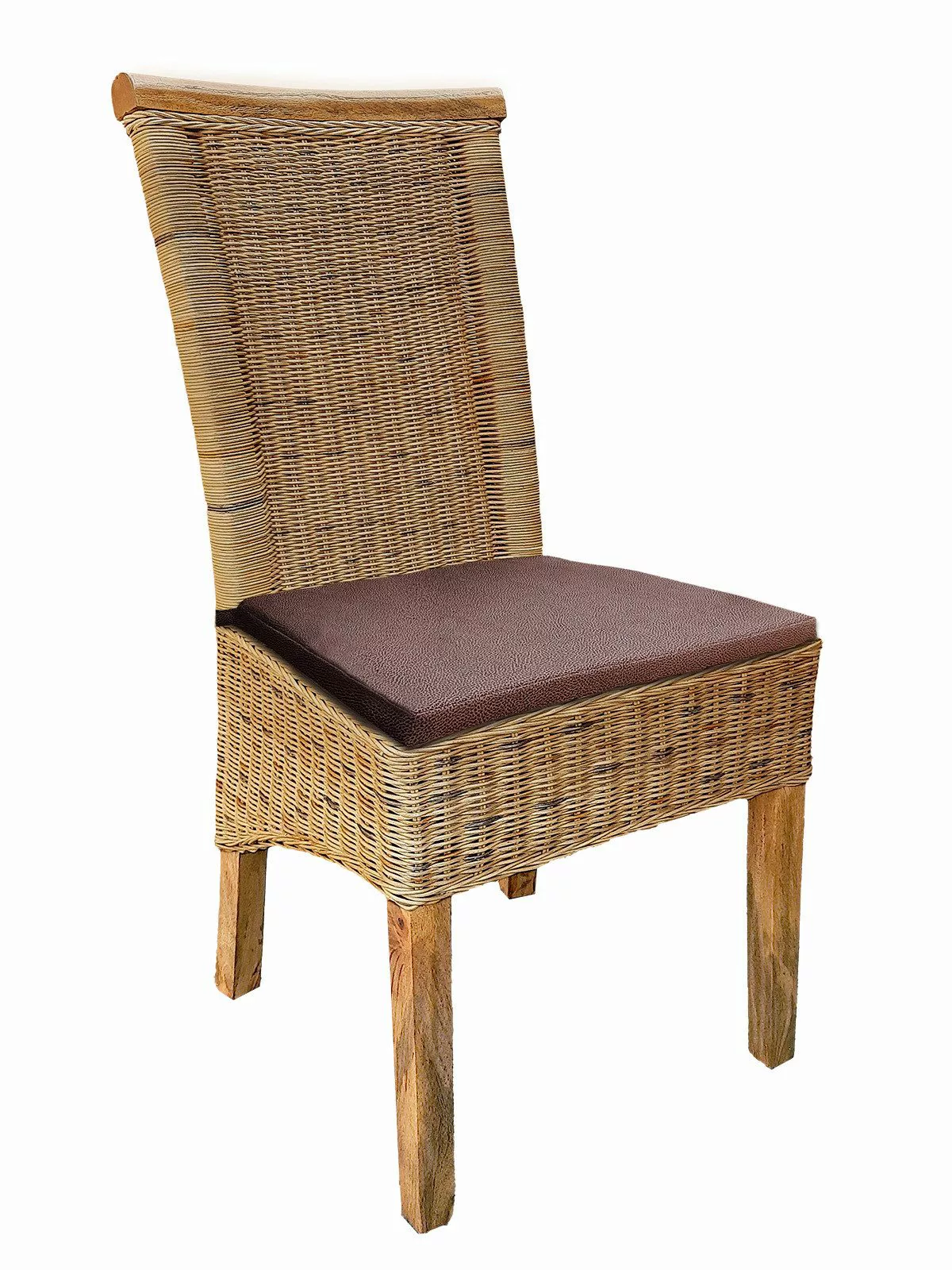 Amagohome Rattanstuhl Esszimmerstühle Set 4 Stück günstig online kaufen