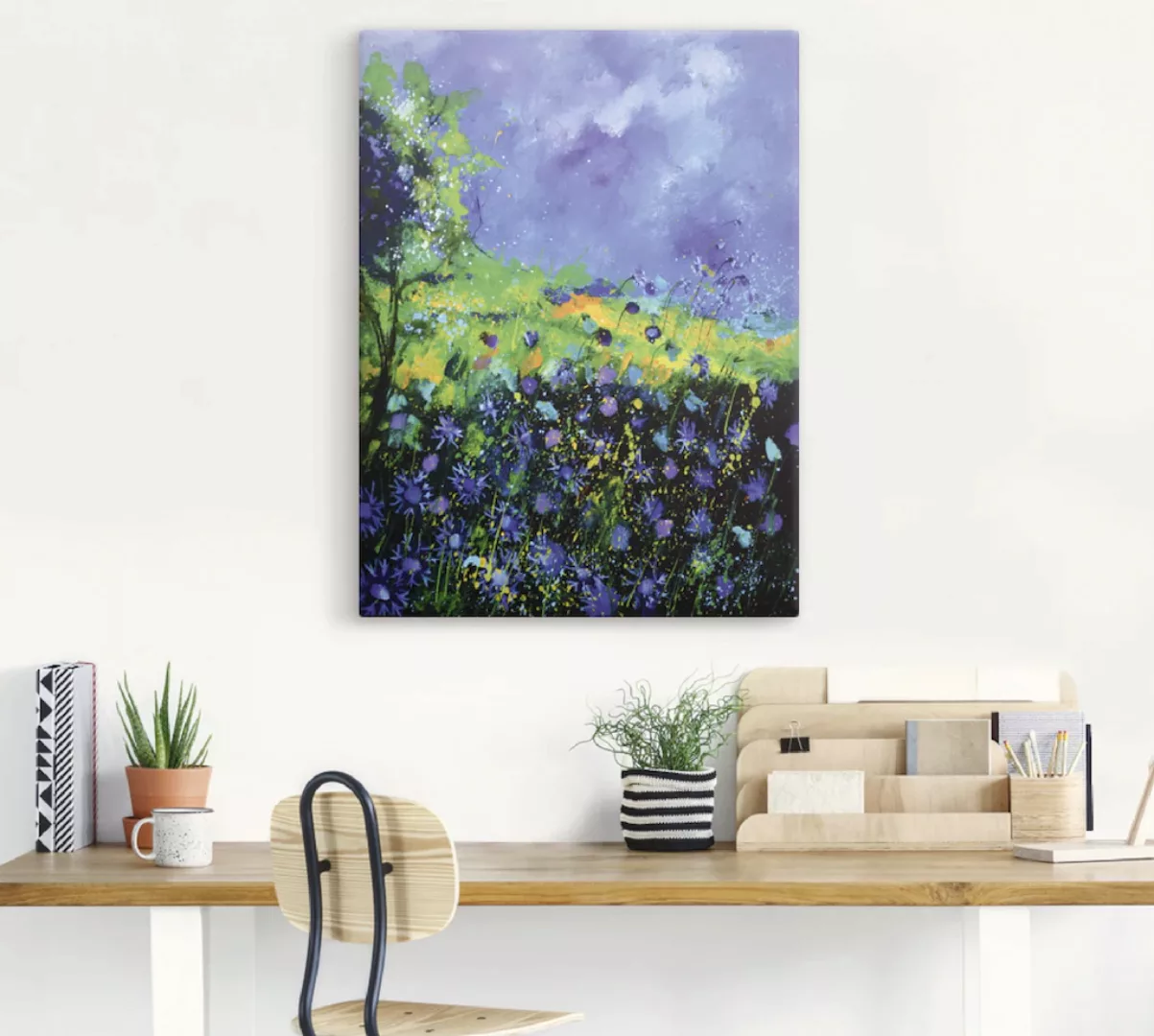 Artland Wandbild »Wilde Blumen«, Blumenwiese, (1 St.), als Leinwandbild, Po günstig online kaufen