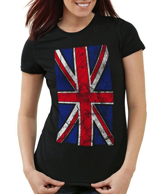 style3 T-Shirt Union Jack Flag Vintage Flagge England Great Britain GB Lond günstig online kaufen