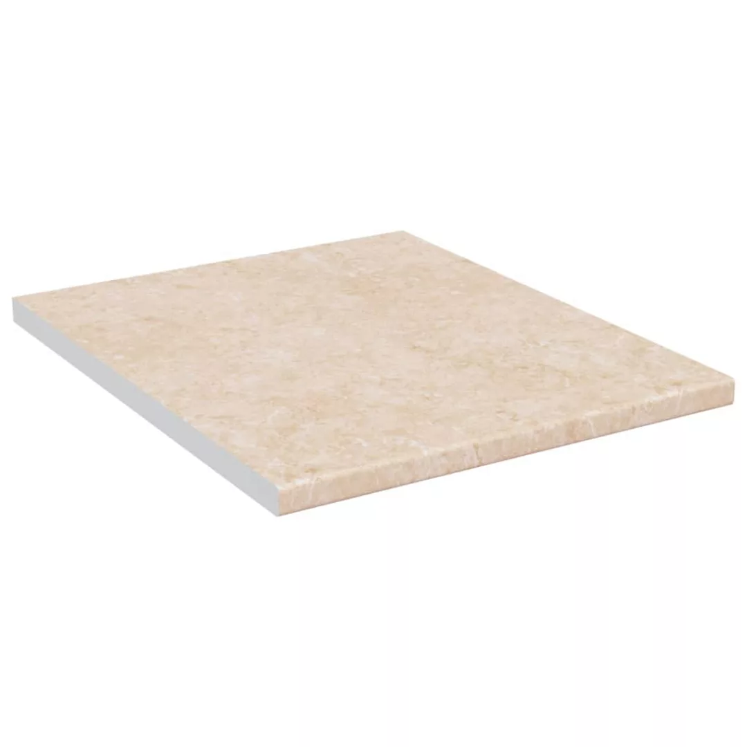 Küchenarbeitsplatte Beige Mit Marmor-struktur 50x60x2,8 Cm günstig online kaufen