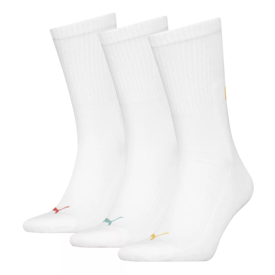 PUMA Socken "PUMA UNISEX CUSHIONED NEXT CREW 3P", (3 Paar, 3 Paar), mit Zon günstig online kaufen