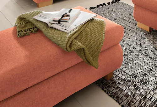 Home affaire Hocker "Nika", passend zur Serie, auch in Cord günstig online kaufen