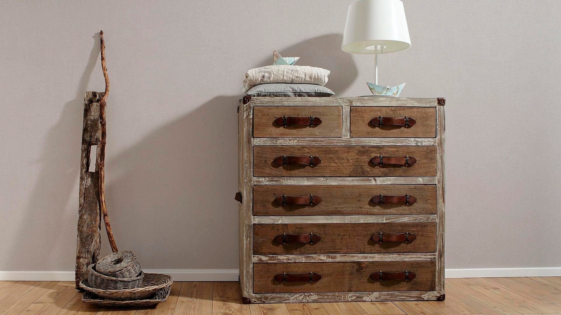 Bricoflor Einfarbige Tapete in Naturfarben Moderne Vliestapete in Creme Bei günstig online kaufen