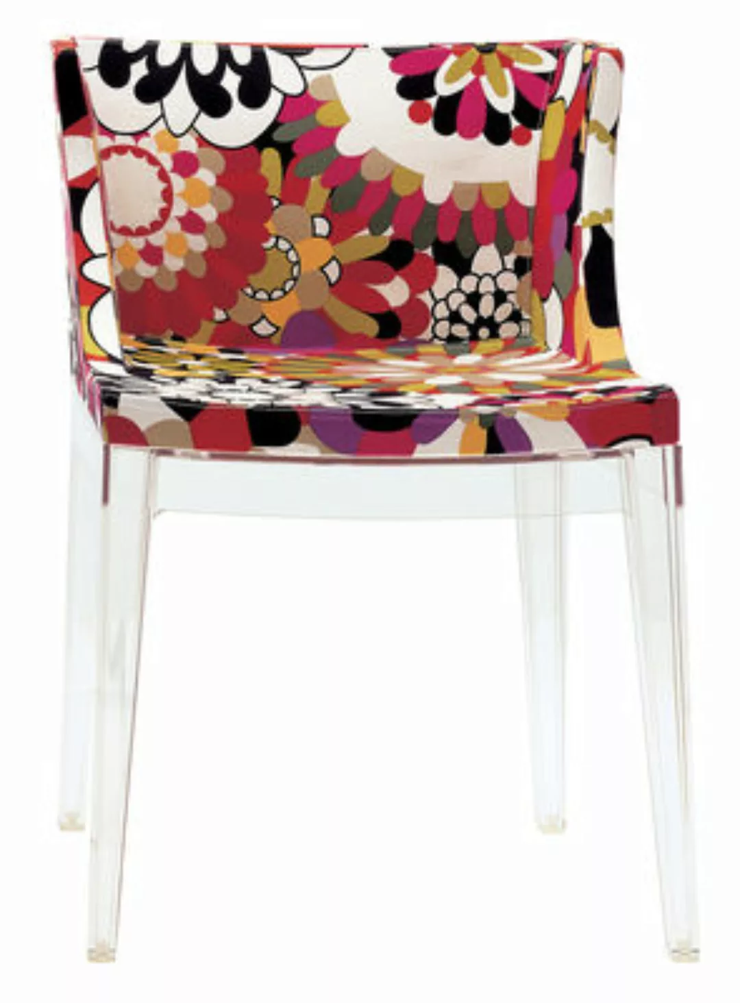 Gepolsterter Sessel Mademoiselle Missoni textil rot bunt - Kartell - Bunt günstig online kaufen