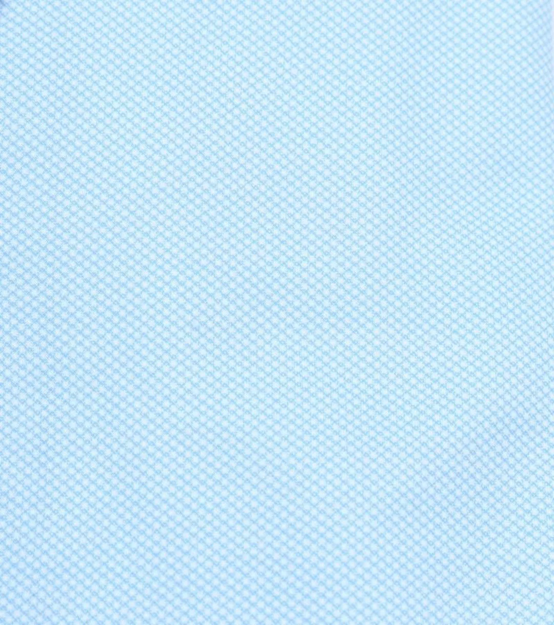 R2 Knitted Piqué Hemd Hellblau - Größe 43 günstig online kaufen