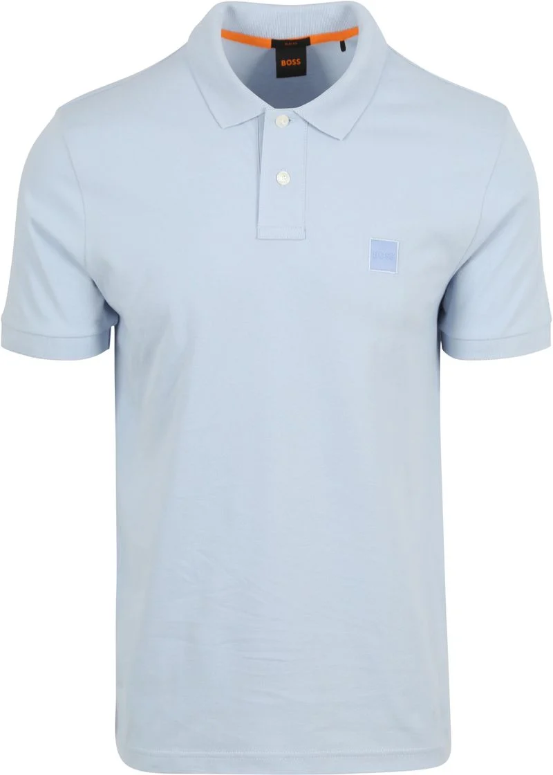 BOSS Polo Shirt Passenger Hellblau - Größe 4XL günstig online kaufen