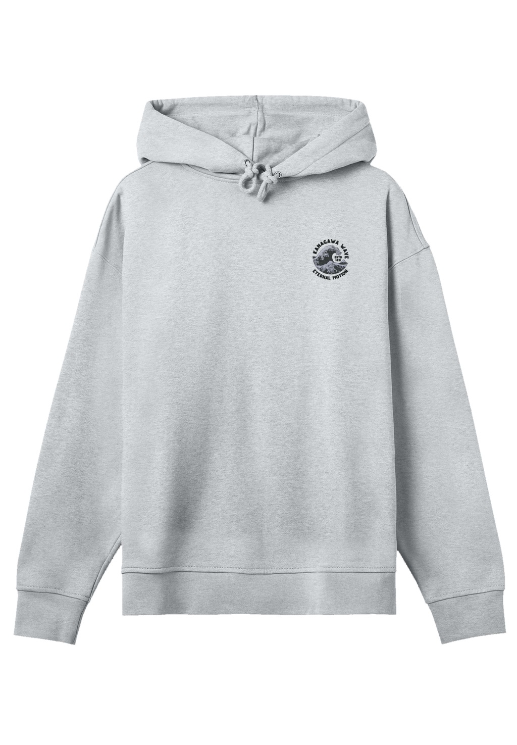 F4NT4STIC Kapuzenpullover "Kanagawa Wave Stickerei", Premium Qualität günstig online kaufen