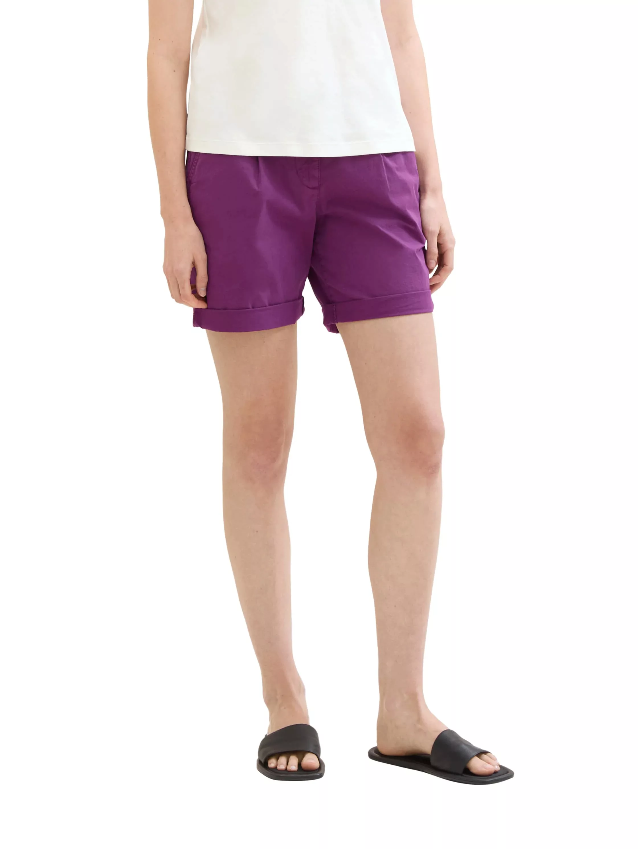 TOM TAILOR Chinoshorts mit Eingriffstaschen und Kordelzug günstig online kaufen