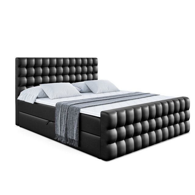 ALTDECOR Boxspringbett VIONE-Z (Multipocket-Matratze H4. H3 Matratze Bonell günstig online kaufen