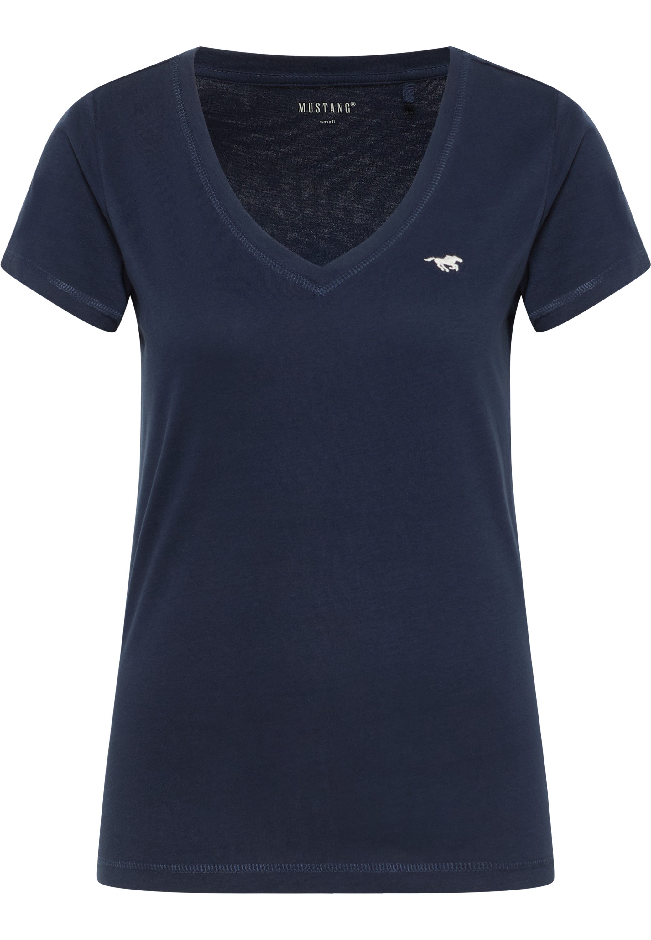 MUSTANG Kurzarmshirt "Damen Style Beverly" günstig online kaufen