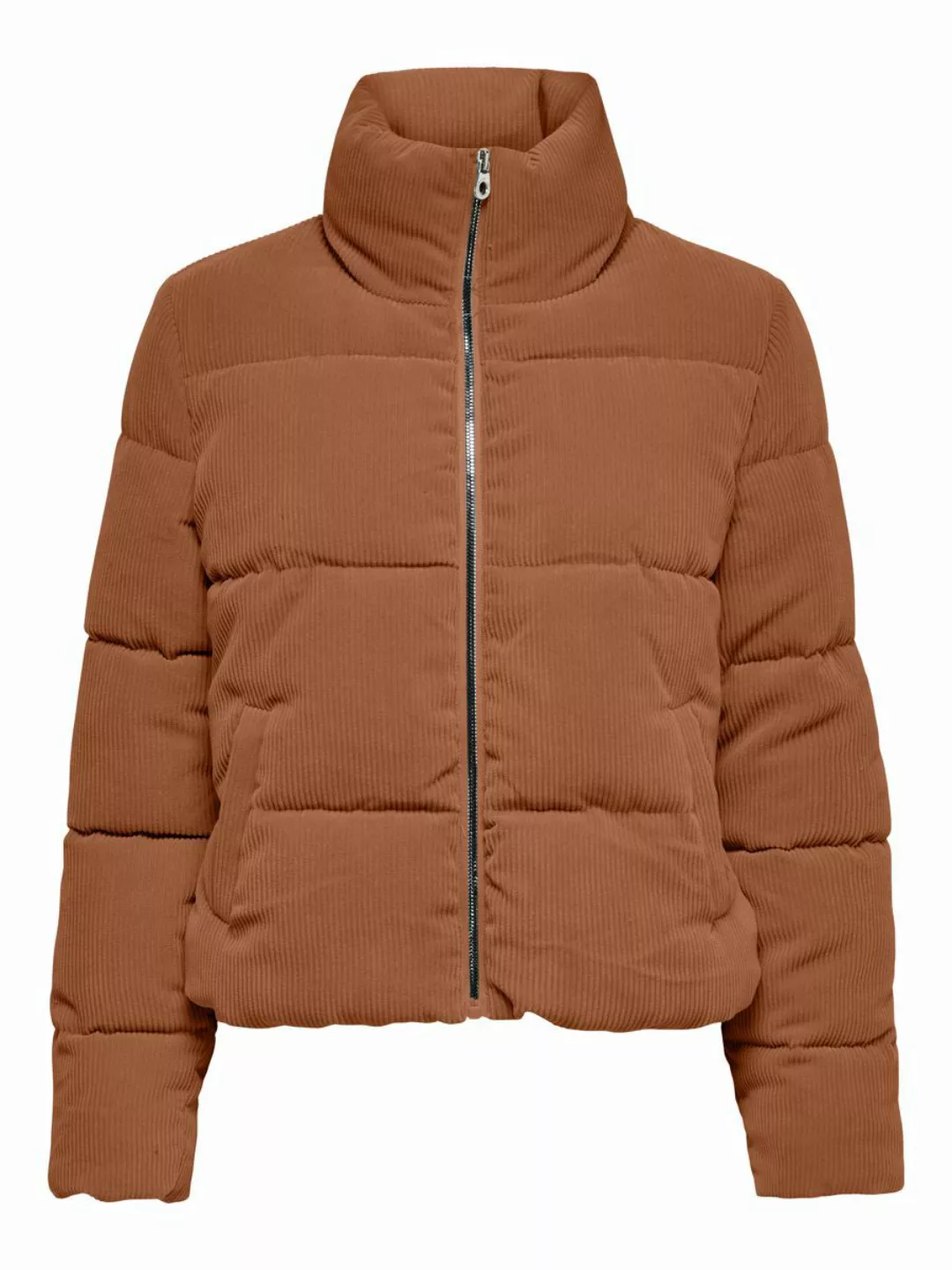 ONLY Cord Wattierte Jacke Damen Braun günstig online kaufen