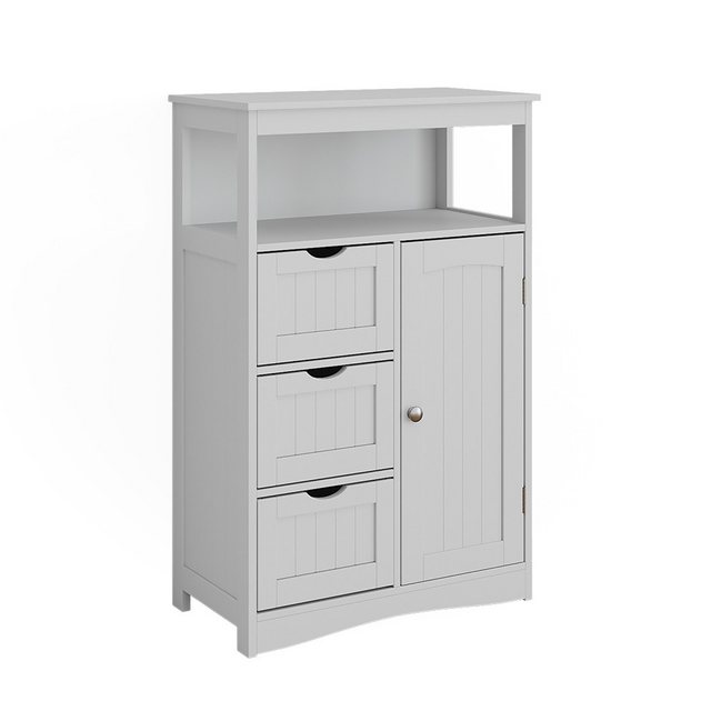 Vicco Midischrank Bianco, Weiß, 56 x 86.5 cm mit Schubladen günstig online kaufen