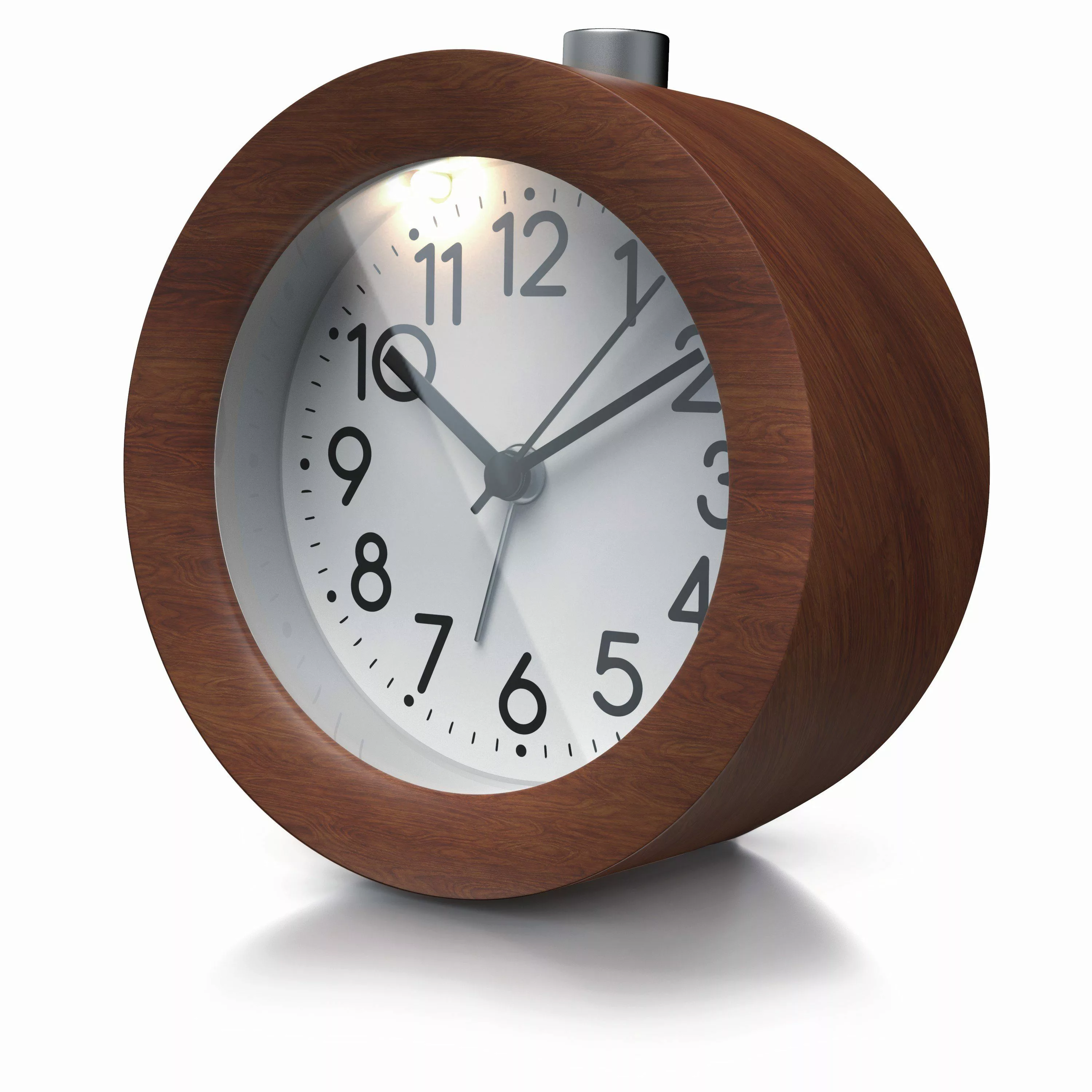 BEARWARE Wecker Analoge Weckuhr mit rundem günstig online kaufen