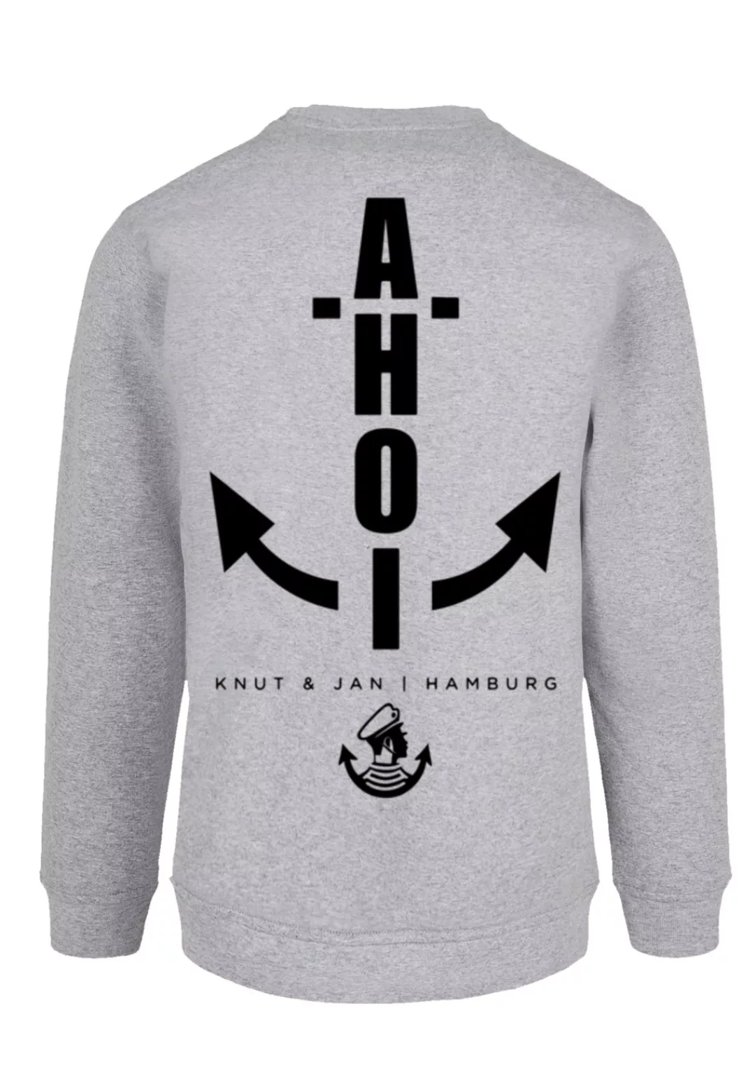 F4NT4STIC Kapuzenpullover "Herren Sweatshirt Ahoi Anker Knut & Jan Hamburg" günstig online kaufen