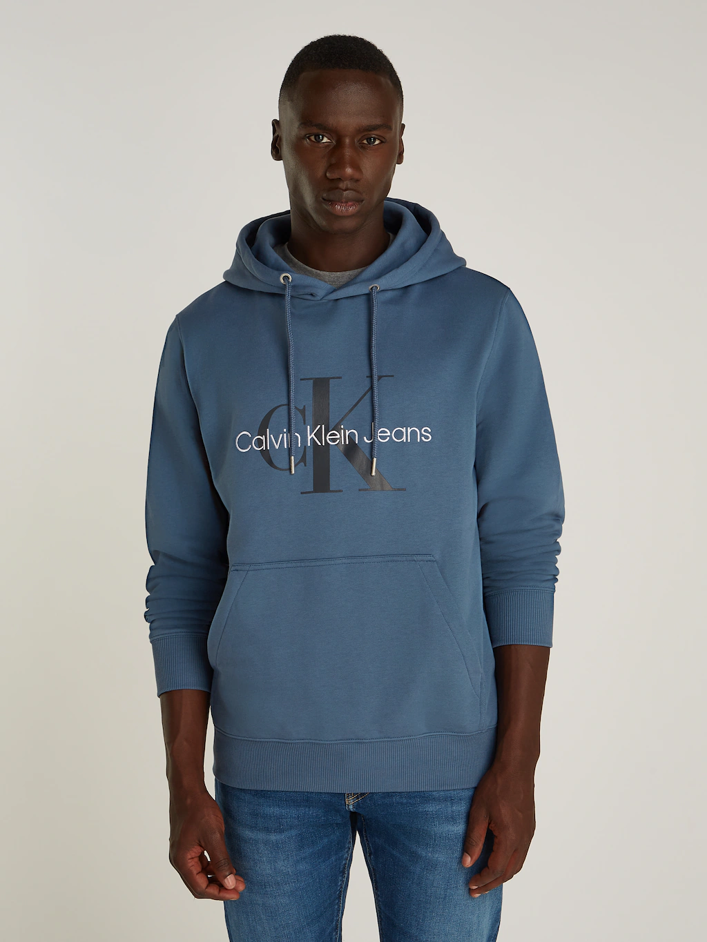 Calvin Klein Jeans Kapuzensweatshirt SEASONAL MONOLOGO REGULAR HOODIE mit L günstig online kaufen