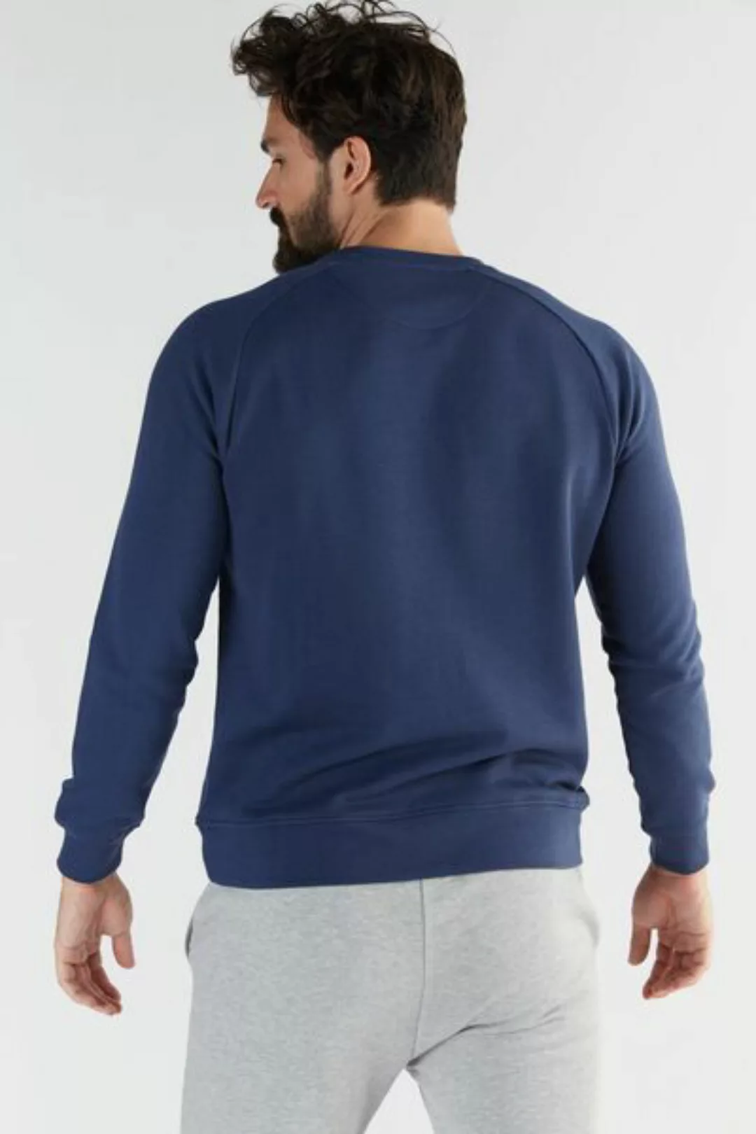 Herren Sweatshirt Aus Bio-baumwolle Und Tencel Lyocell Gots T2800 günstig online kaufen