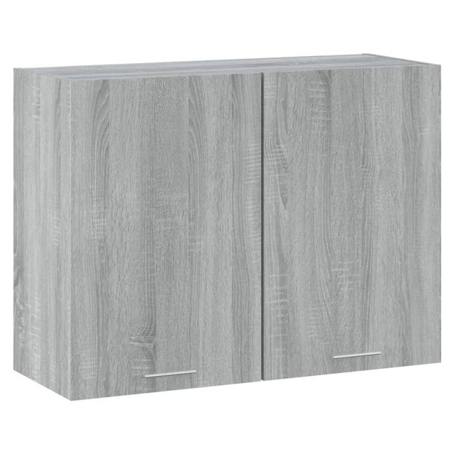 vidaXL Hängeschrank Hängeschrank Grau Sonoma 80x31x60 cm Spanplatte günstig online kaufen