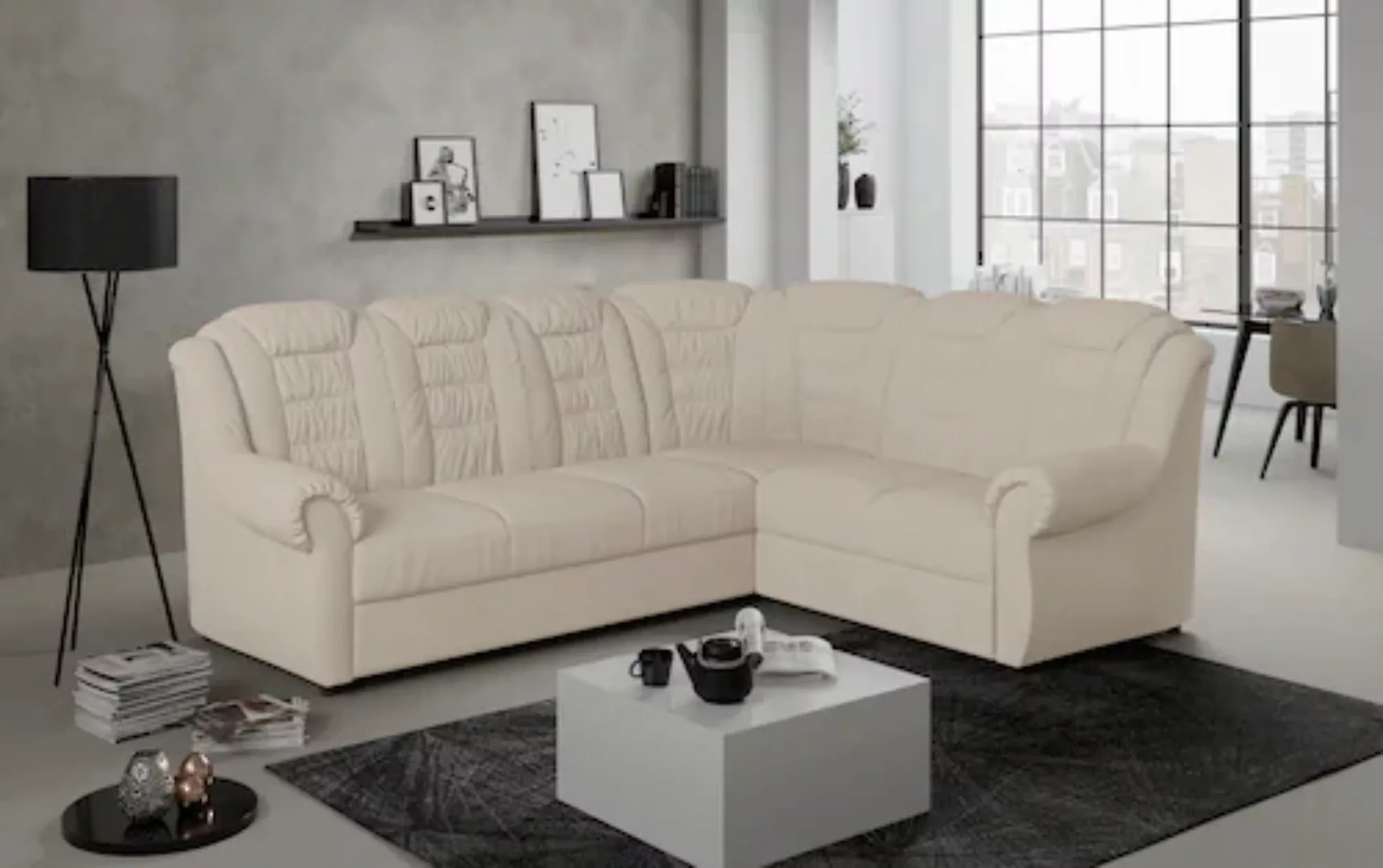 Home affaire Ecksofa "Boston L-Form" günstig online kaufen