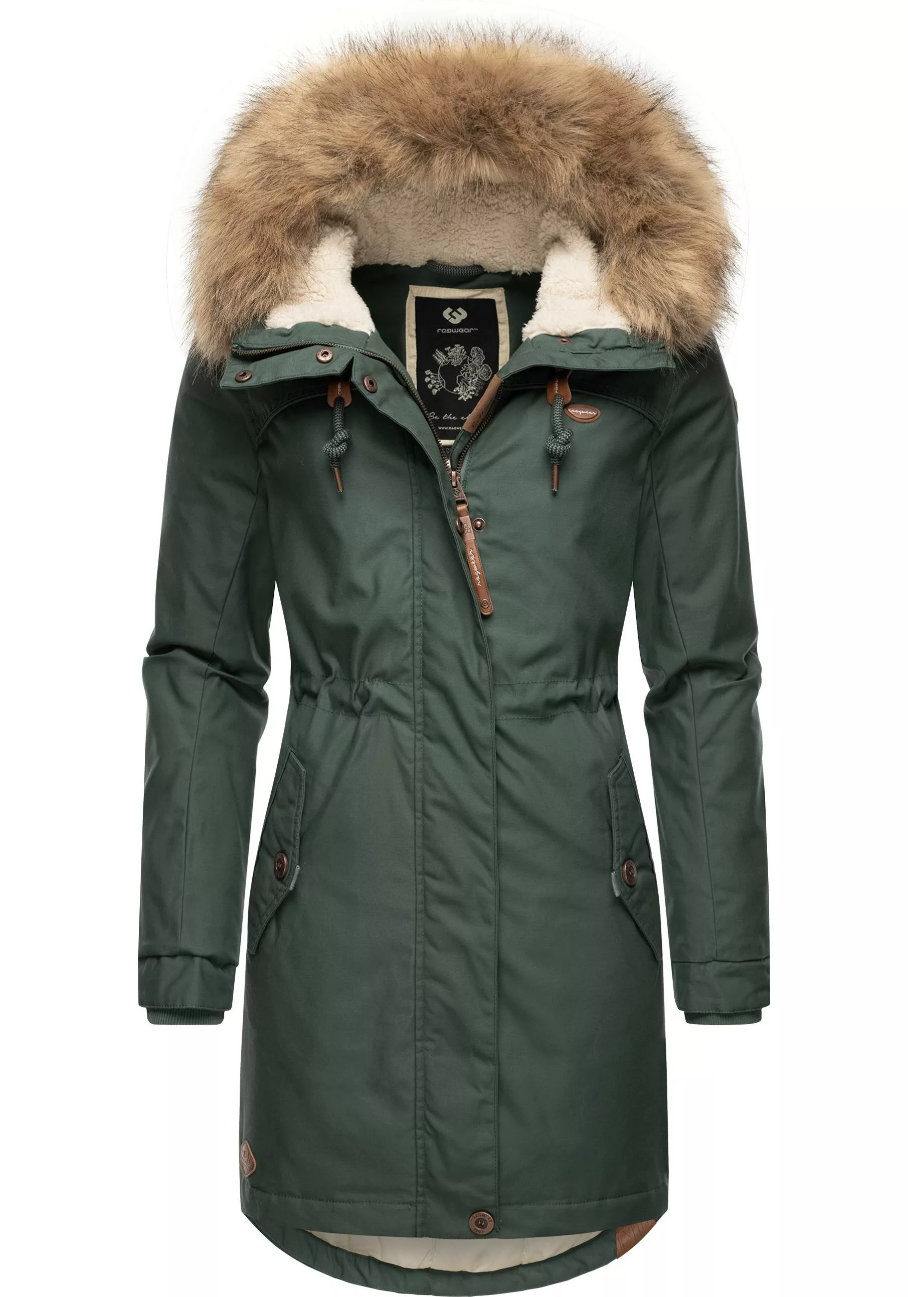 Ragwear Winterjacke "Tawny", mit Kapuze, stylischer Winterparka mit großer günstig online kaufen