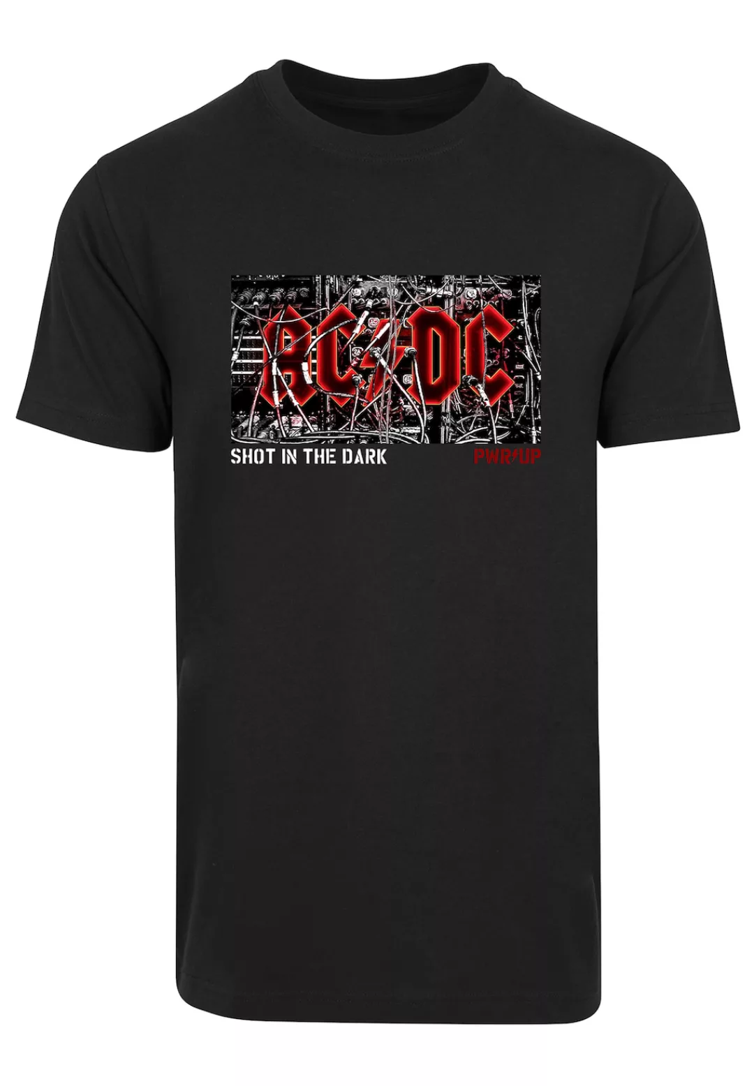 F4NT4STIC T-Shirt "ACDC PWRUP Cable Logo für Kinder & Herren", Print günstig online kaufen