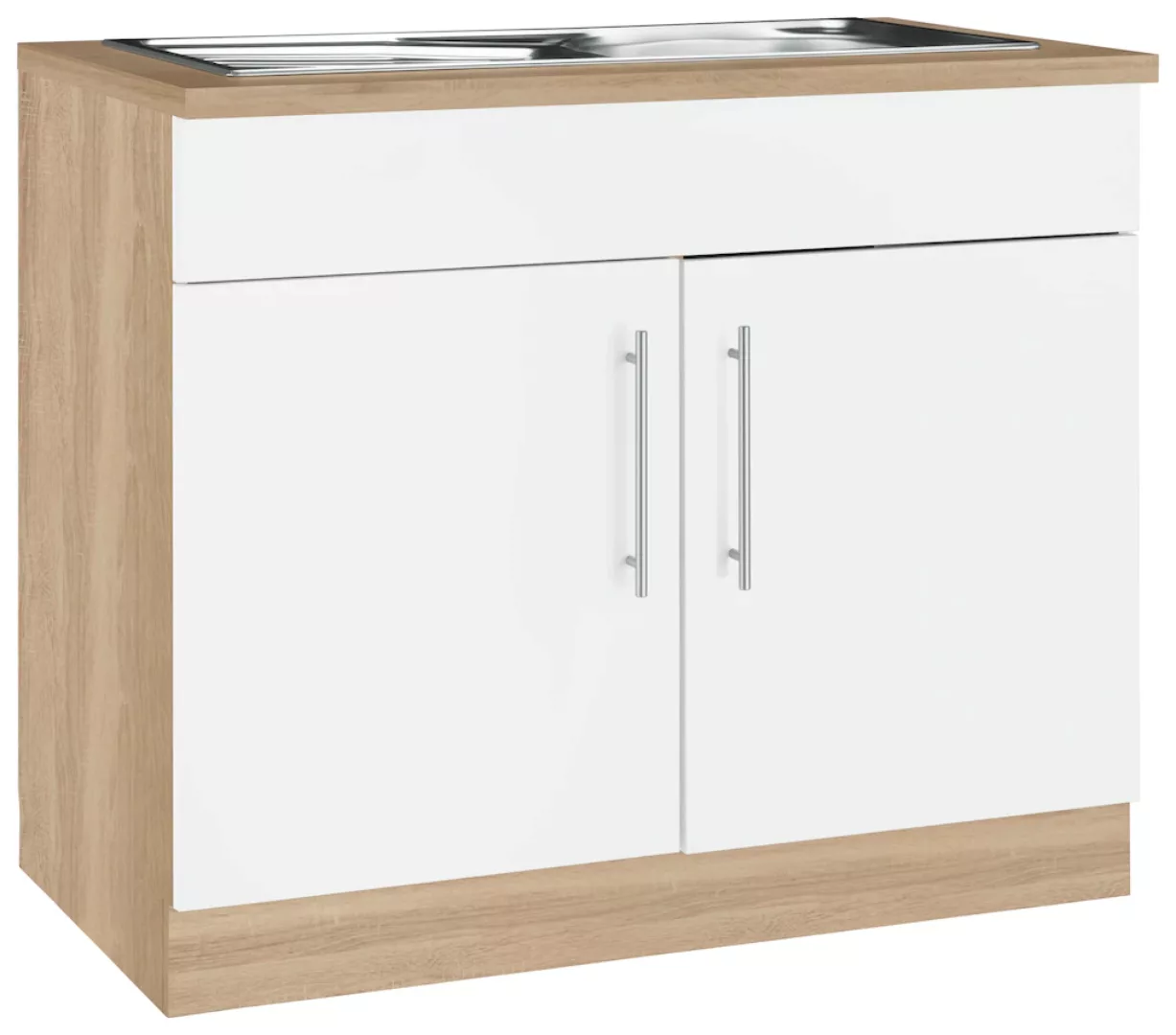 wiho Küchen Spülenschrank "Cali", 100 cm breit günstig online kaufen