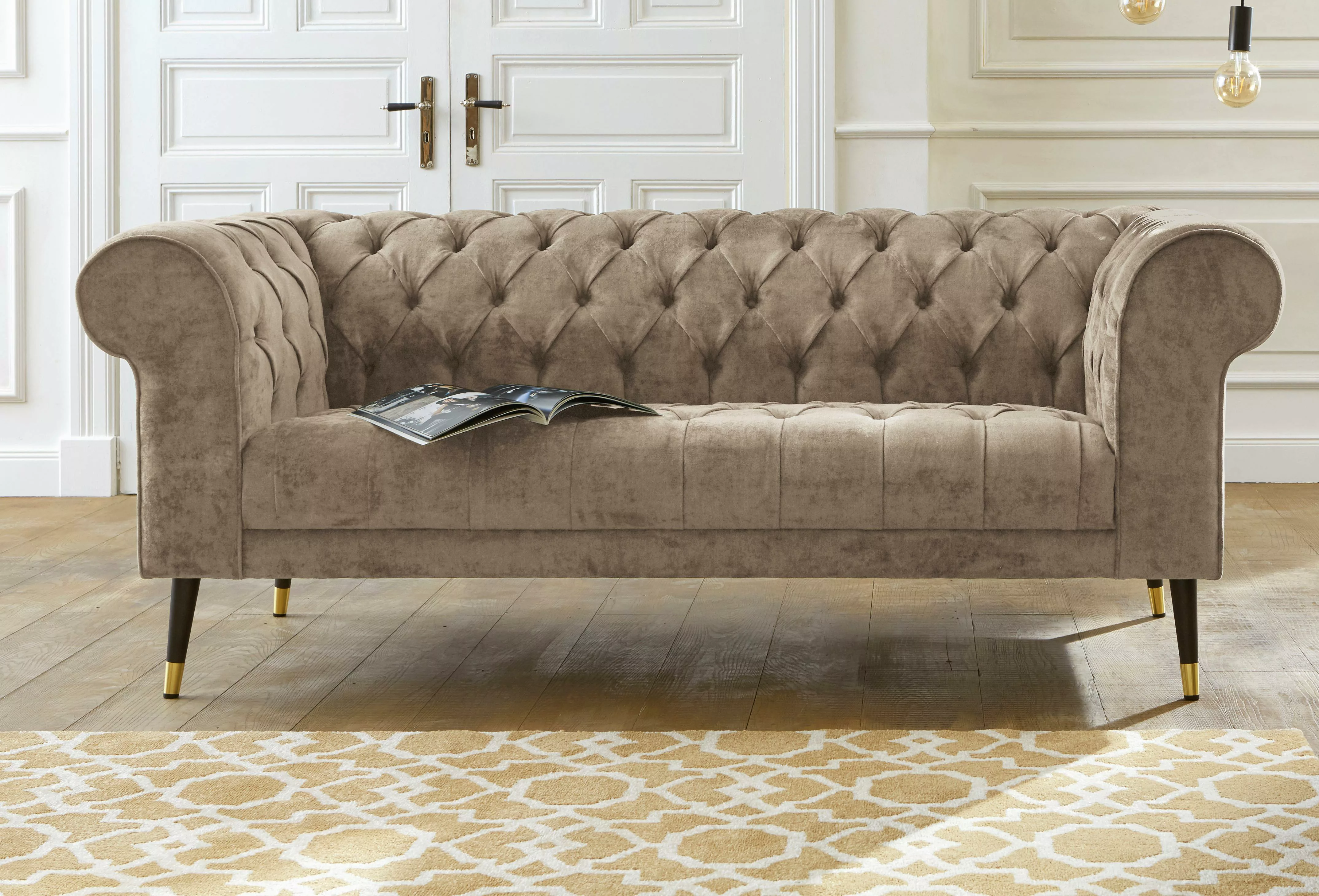 Guido Maria Kretschmer Home&Living Chesterfield-Sofa "Tinnum" günstig online kaufen