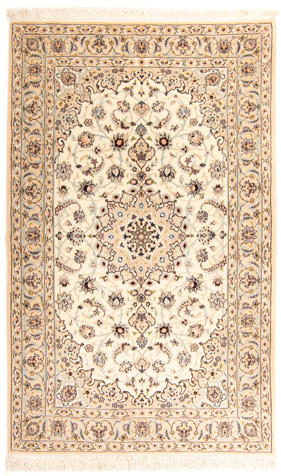 morgenland Orientteppich »Perser - Nain - Royal - 260 x 148 cm - beige«, re günstig online kaufen