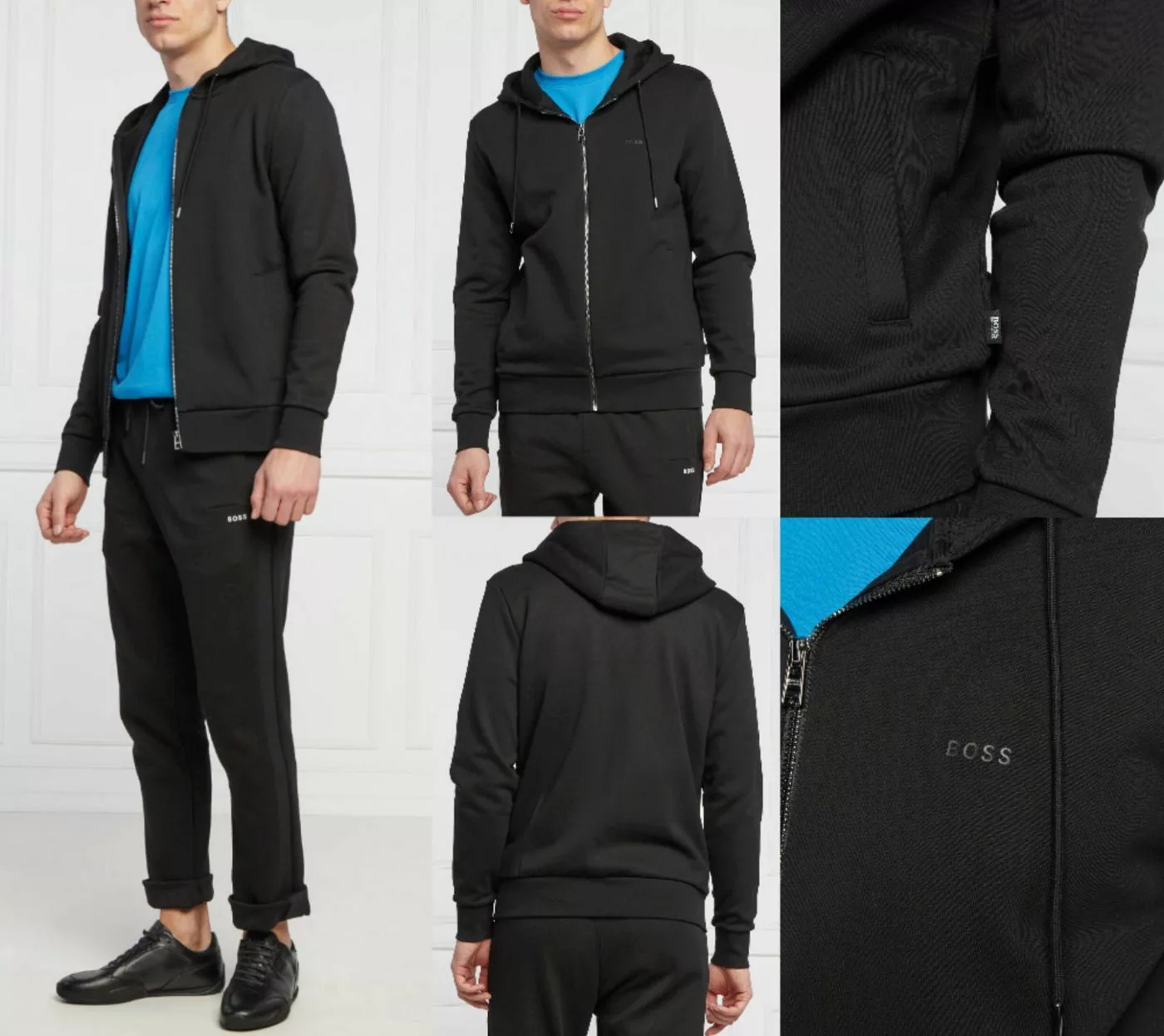 BOSS Sweatjacke HUGO BOSS Seeger 79 Hoodie Pullover Sweater Sweatshirt Jump günstig online kaufen