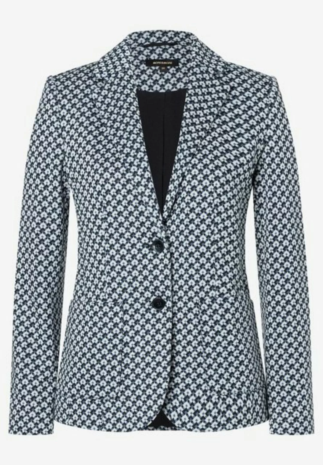 MORE&MORE Jackenblazer Jacquard Jersey Blaz günstig online kaufen