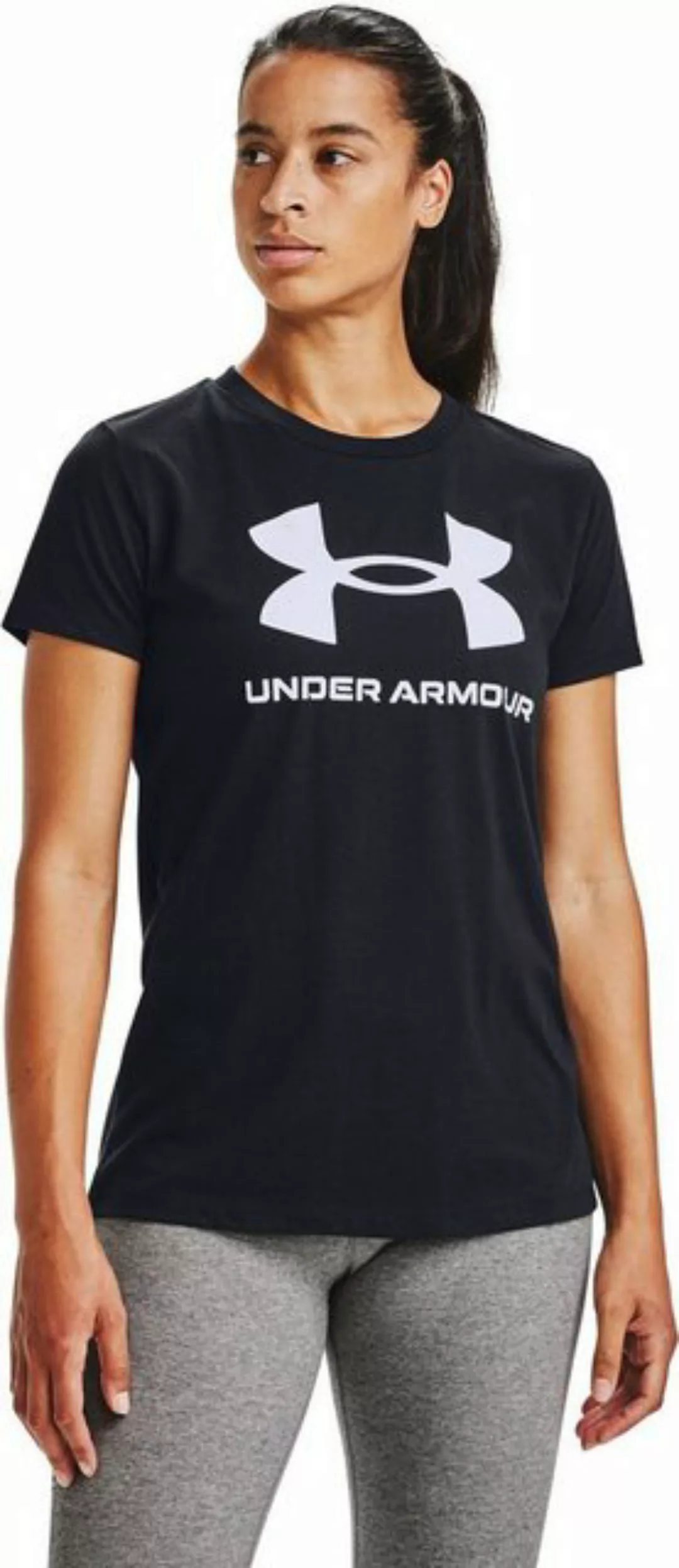 Under Armour® T-Shirt LIVE SPORTSTYLE GRAPHIC SSC 001 Black / / White günstig online kaufen