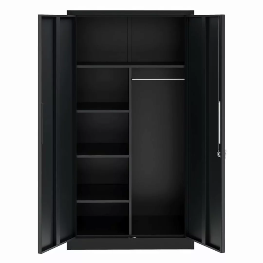 STEELSØN Aktenschrank Regulus (Garderobenschrank, Spind schwarz, verfügbar günstig online kaufen