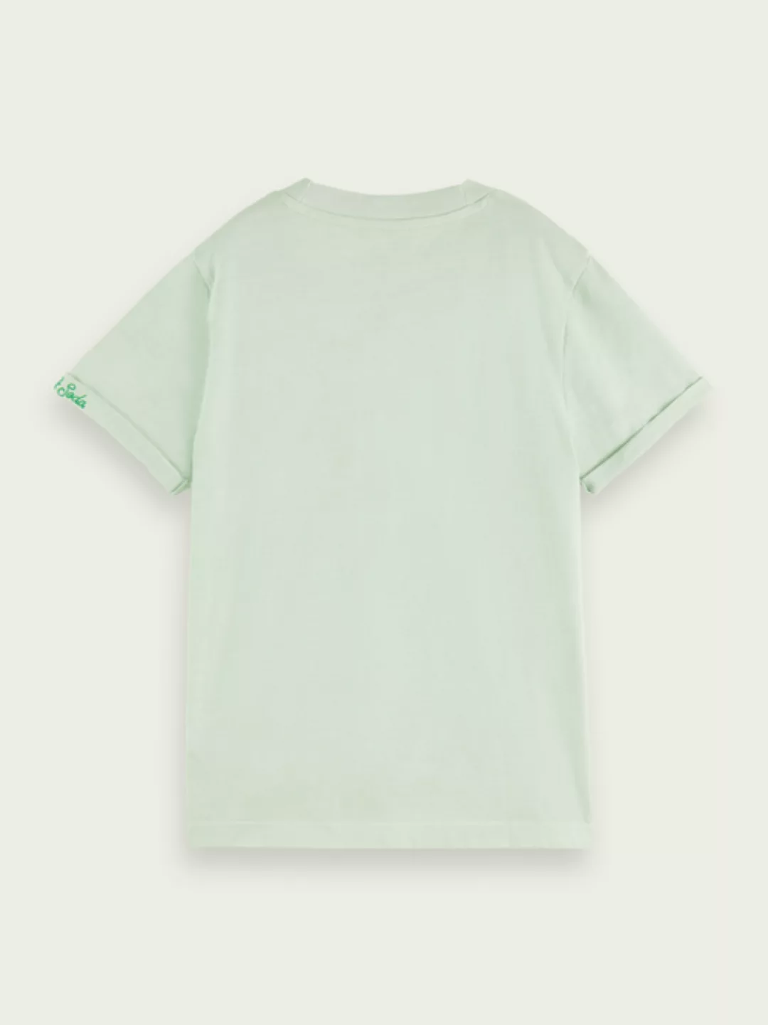 Scotch & Soda Pflanzengefärbtes T-Shirt im Relaxed Fit günstig online kaufen