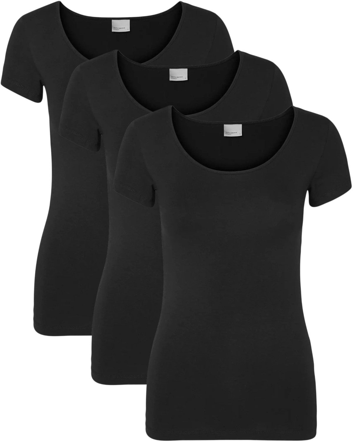 Vero Moda T-Shirt (3er-Pack) Basic T-Shirts günstig online kaufen