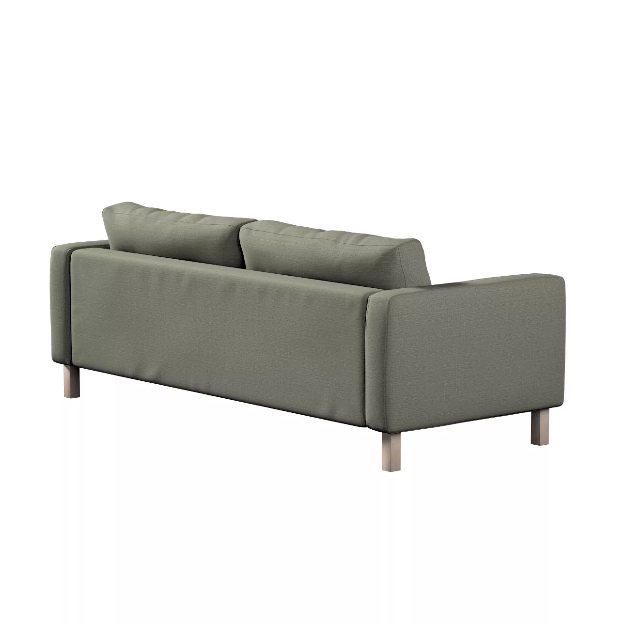 Bezug für Karlstad Schlafsofa, grau-beige, Bezug für Karlstad 3-Sitzer ausk günstig online kaufen