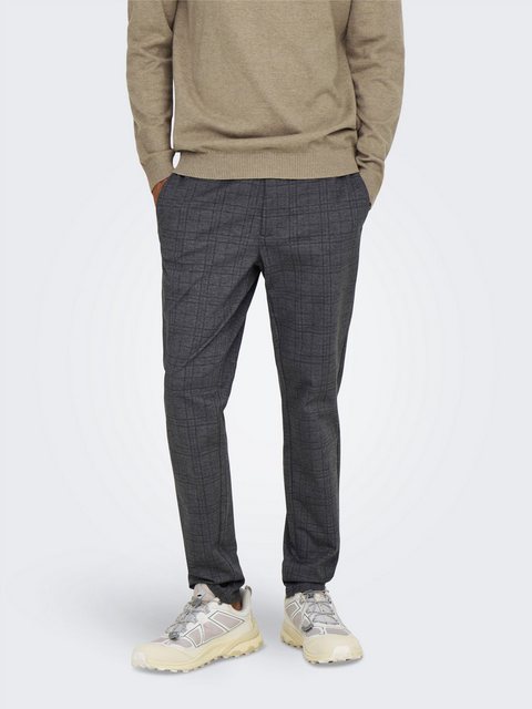 ONLY & SONS Chinohose "ONSMARK SLIM CHECK 020920 PANT NOOS" günstig online kaufen