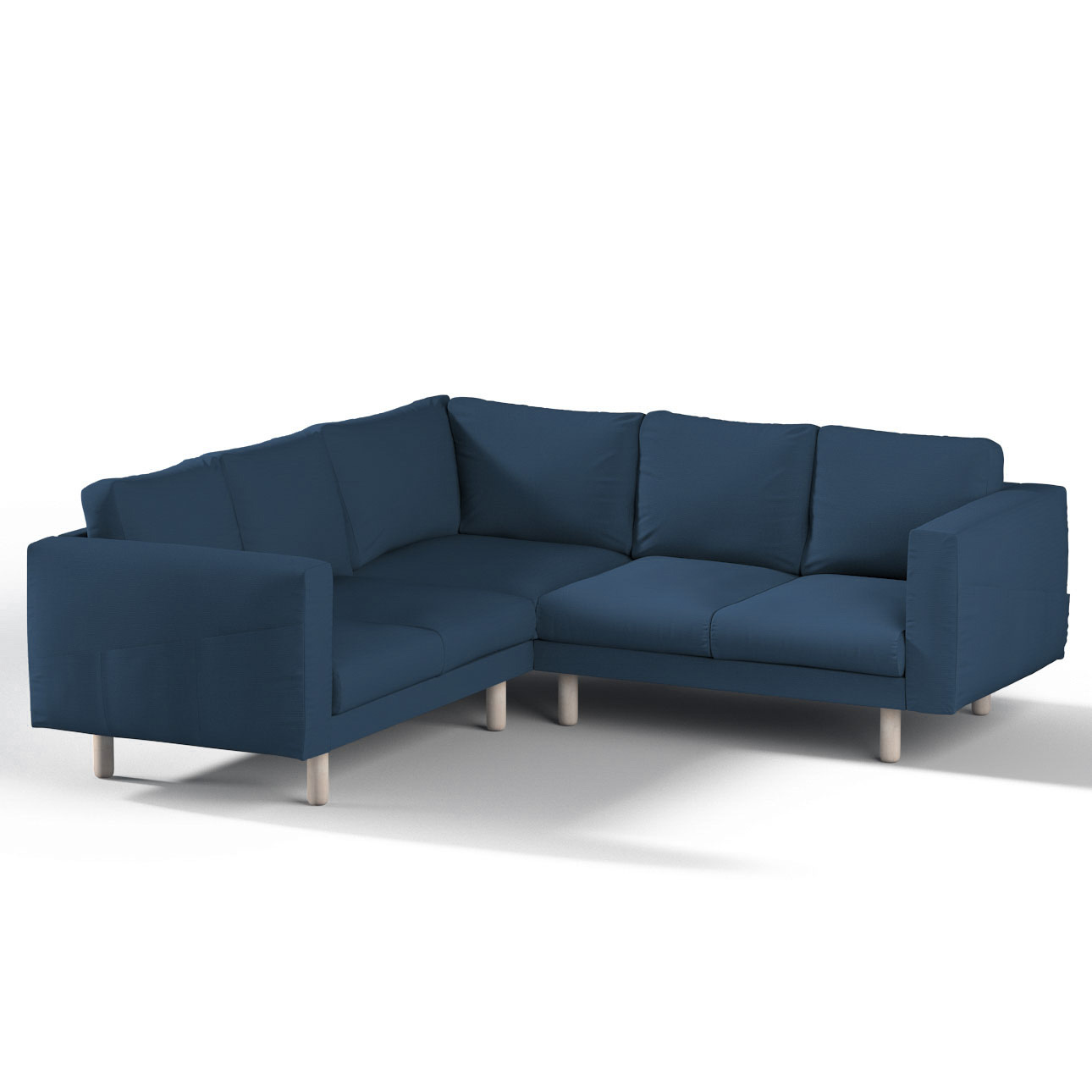 Bezug für Norsborg 4-Sitzer Ecksofa, marinenblau , Norsborg 4-Sitzer Ecksof günstig online kaufen