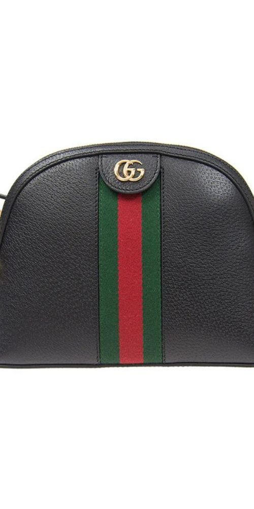 GUCCI Handtasche Gucci Black Ophidia Leder günstig online kaufen