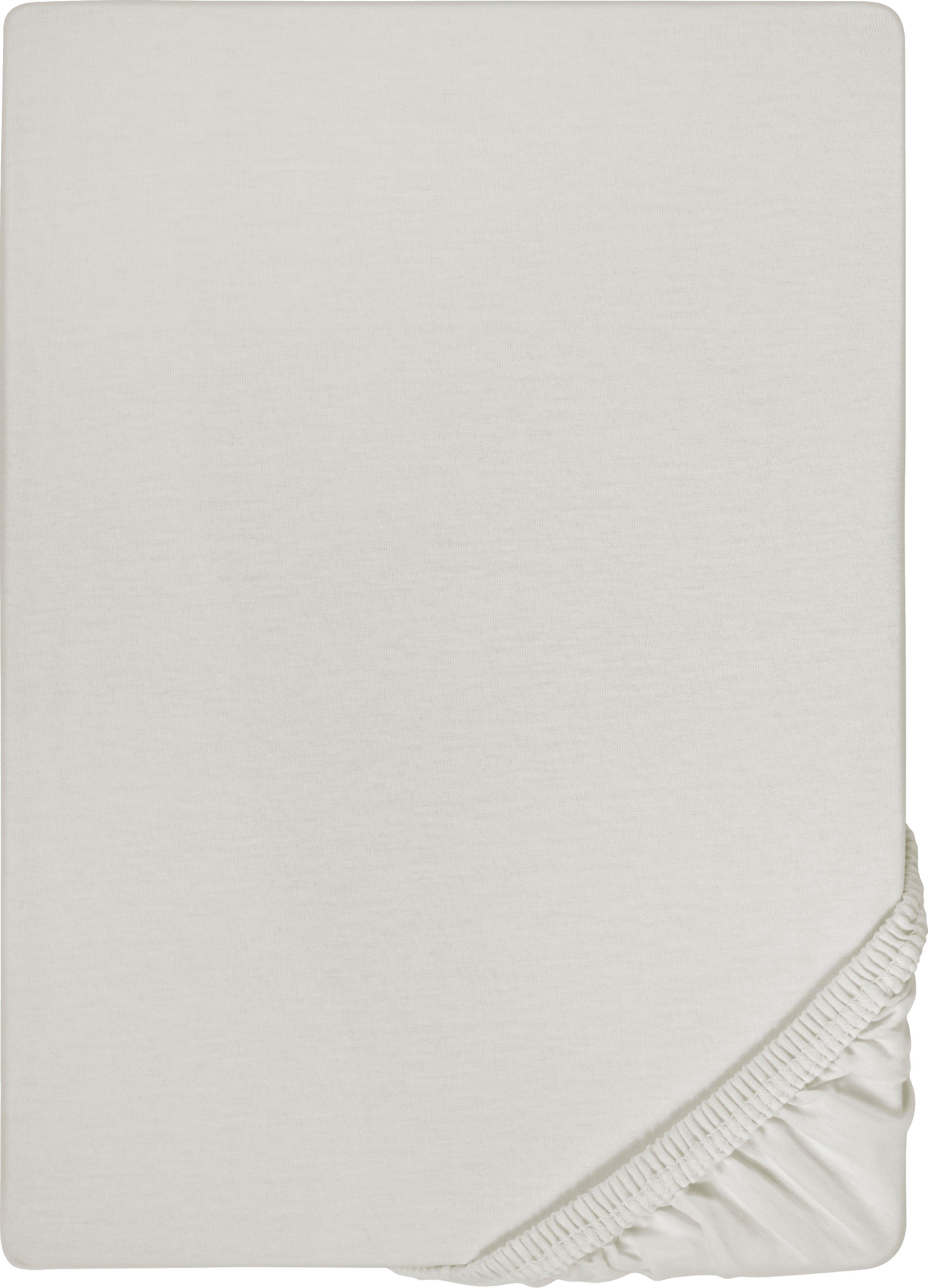 Biberna Spannbettlaken »Marc in Gr. 90x200, 140x200 oder 180x200 cm«, (1 St günstig online kaufen