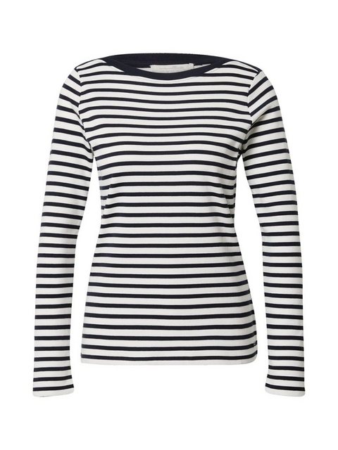 TOM TAILOR T-Shirt Gestreiftes Langarm Shirt Basic Pullover 6287 in Navy günstig online kaufen