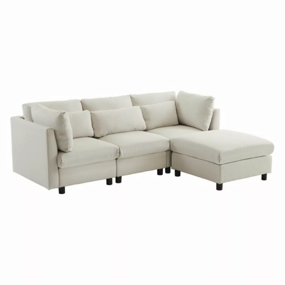 REDOM Sofa Ecksofa, Polstermöbel, Sofa, Dreisitzer-Sofa, Wohnzimmersofa, mi günstig online kaufen