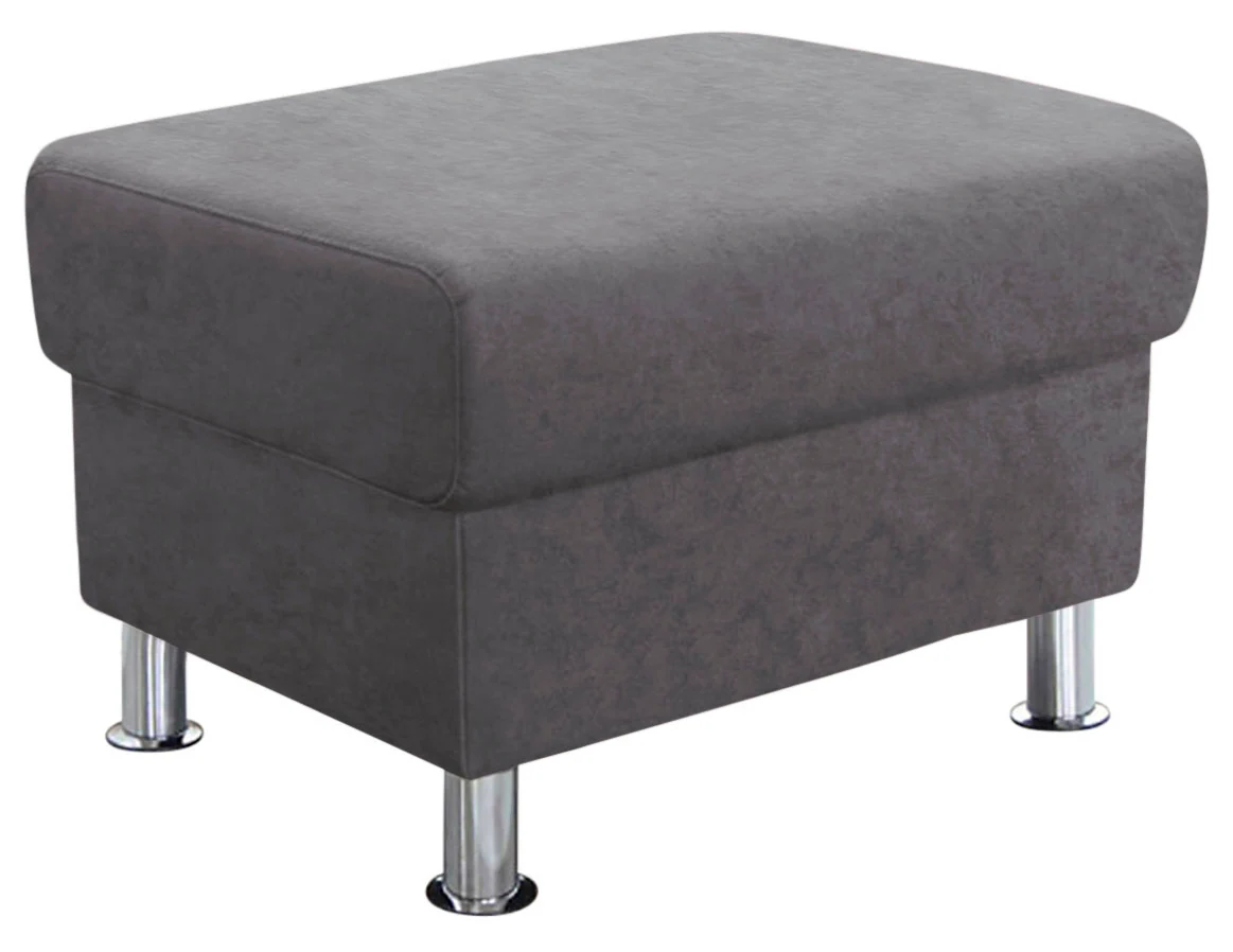 TRENDMANUFAKTUR Hocker »Rondo, Polsterhocker zur Serie, Breite 67 cm, Füße günstig online kaufen