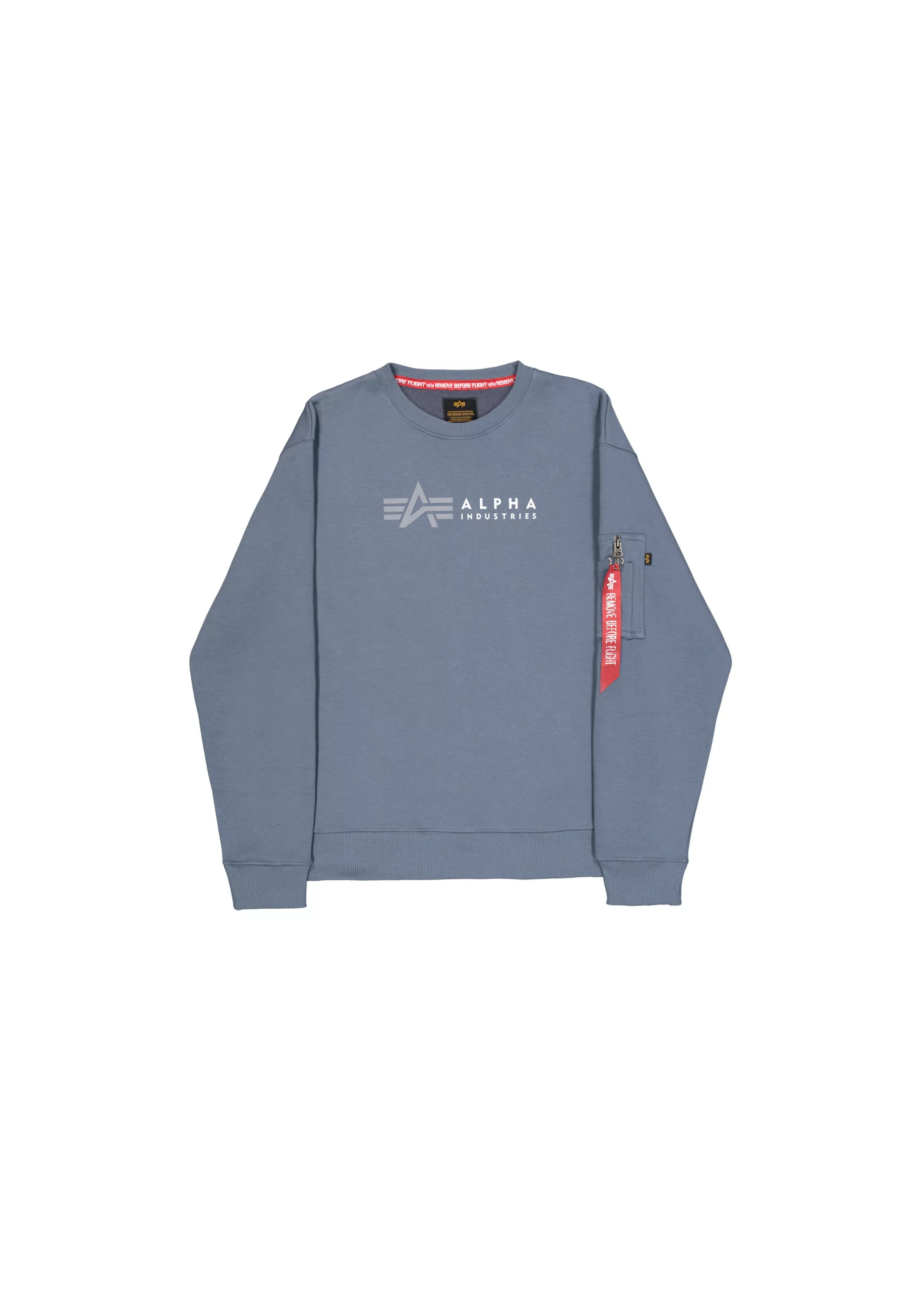 Alpha Industries Sweater "Alpha Label Sweatshirt Sweatshirt" günstig online kaufen