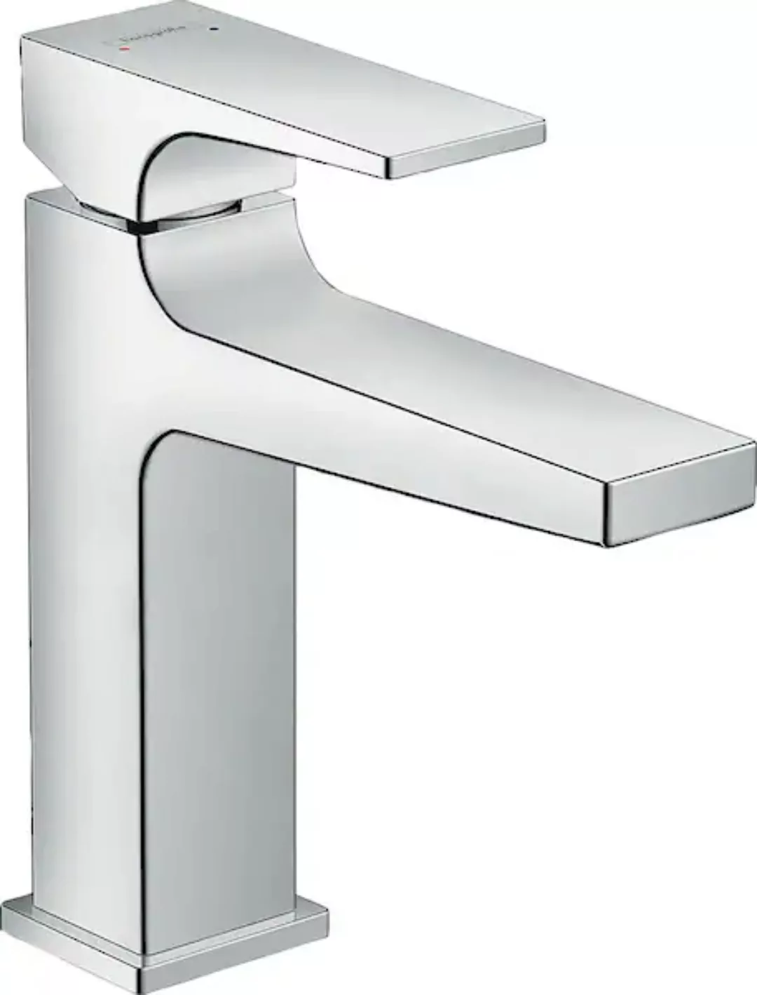 hansgrohe Waschtischarmatur »Metropol«, 11cm, mit Hebelgriff und Zugstangen günstig online kaufen