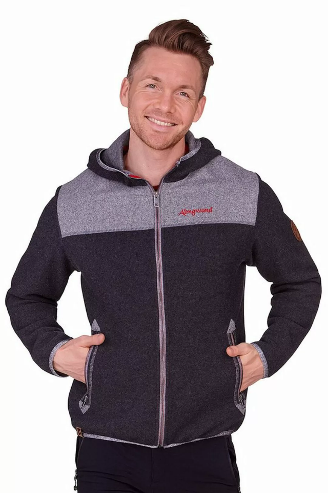 Almgwand Outdoorjacke Übergangsjacke Herren - HOCHGASSER - shadow/grau günstig online kaufen