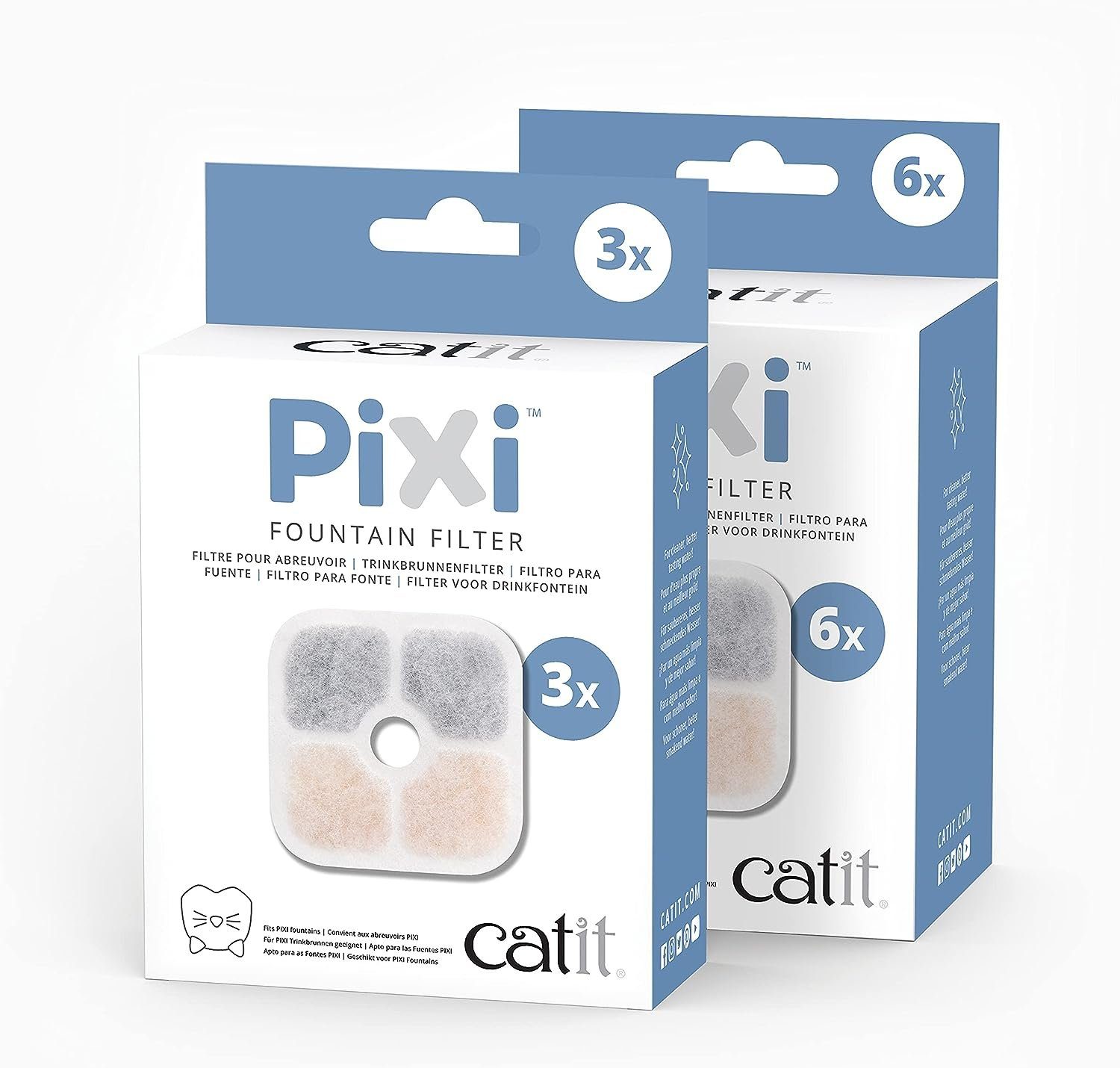 Catit Trinkbrunnen Pixi Trinkbrunnen-Filter, 3er-Pack günstig online kaufen