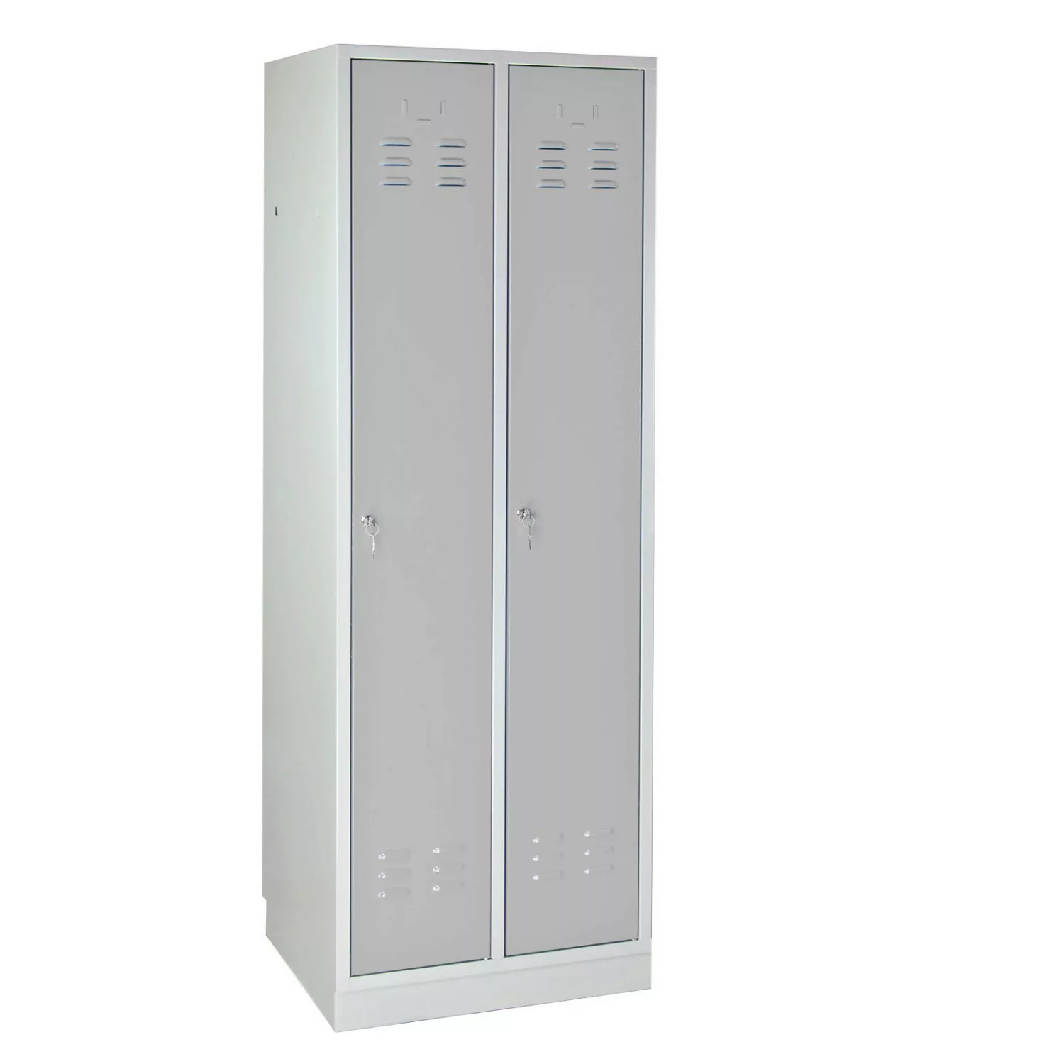 PROREGAL Garderobenschrank Ermine mit 2 Türen HxBxT 178 x 60 x 50 cm Lichtg günstig online kaufen