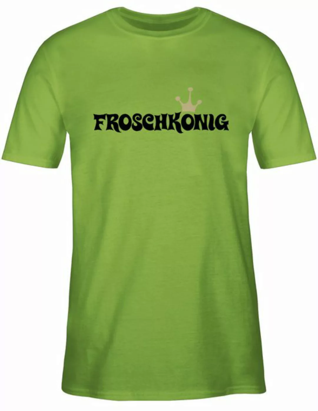 Shirtracer T-Shirt Froschkönig Karneval & Fasching günstig online kaufen