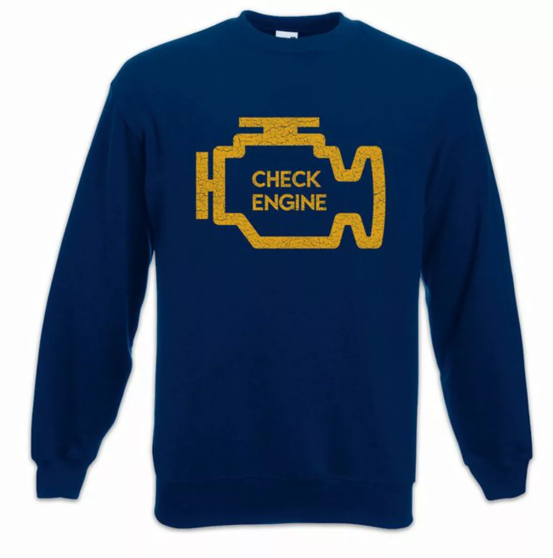 Urban Backwoods Sweatshirt Check Engine Sweatshirt Race Racing car Driver R günstig online kaufen