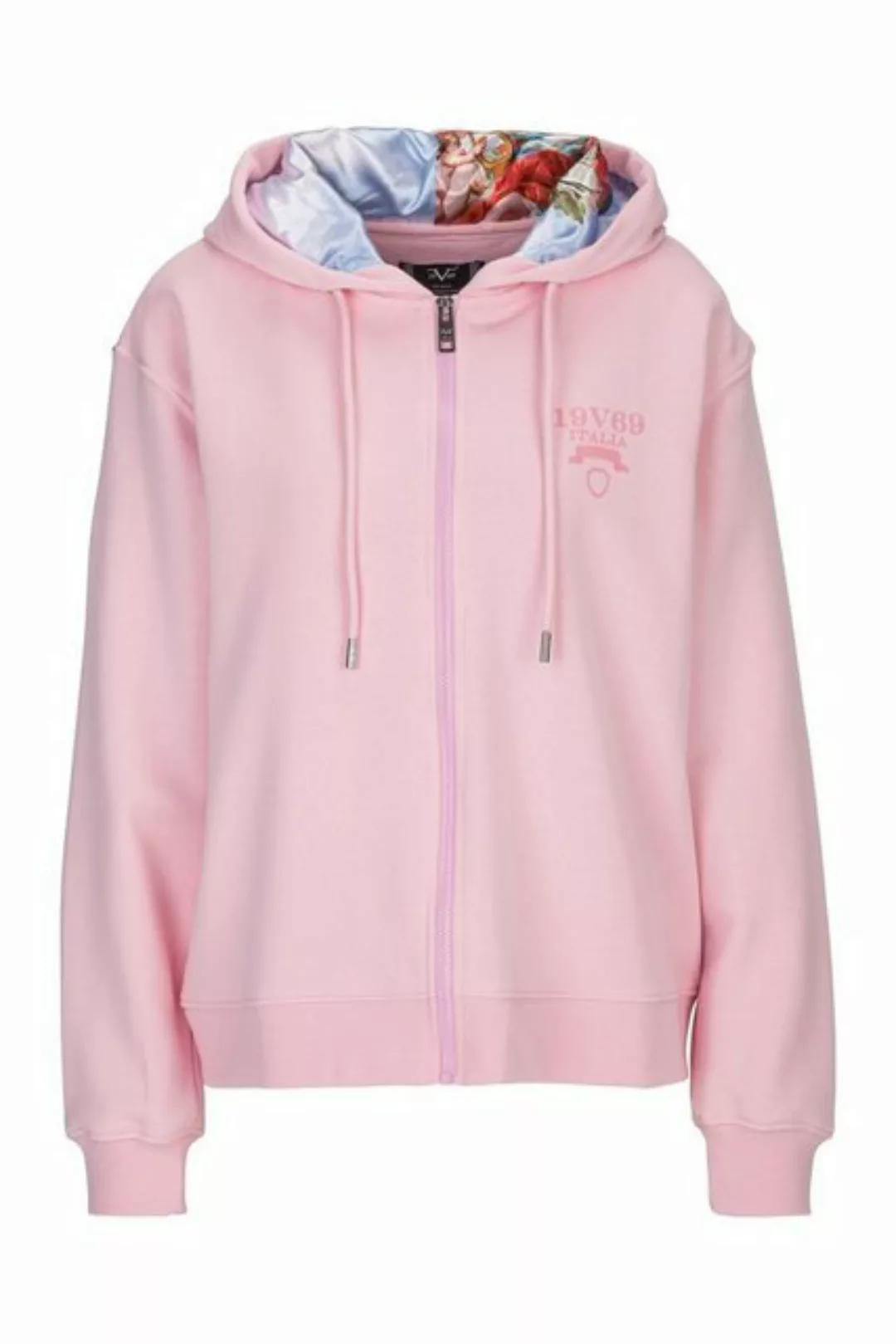 19V69 Italia by Versace Kapuzensweatshirt HOLLY Damen Sweatshirtjacke mit E günstig online kaufen