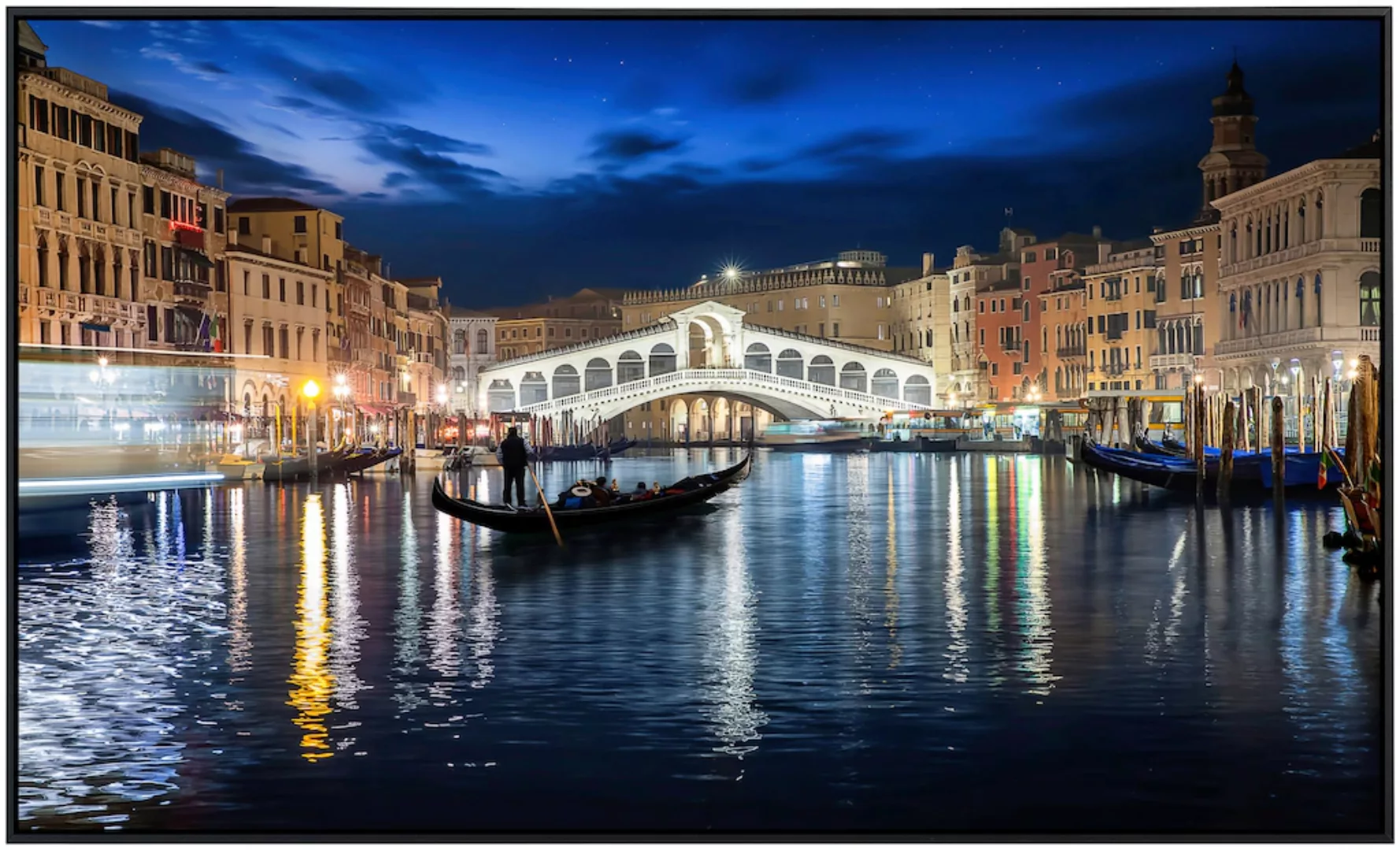 Papermoon Infrarotheizung »Venedig bei Nacht«, sehr angenehme Strahlungswär günstig online kaufen